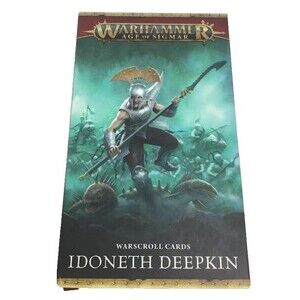 Warhammer Age of Sigmar Warscroll Cards Idoneth Deepkin English NEW